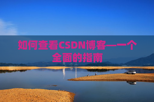 如何查看CSDN博客—一个全面的指南